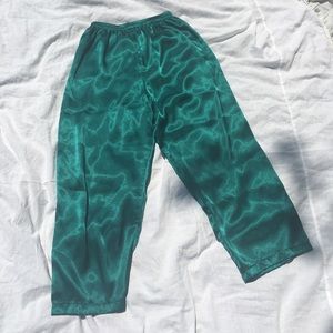 EMERALD  SILK BOTTOMS